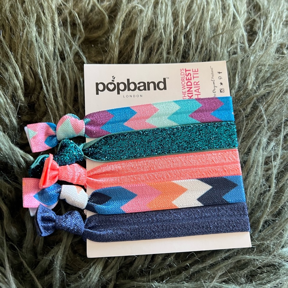 Popband Hair Ties NWT